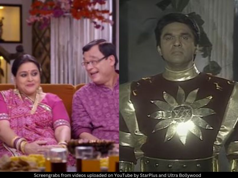 Scenes from 'Khichdi' and 'Shaktimaan'