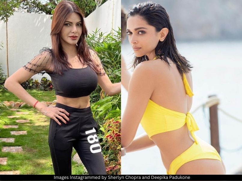 Sherlyn Chopra and Deepika Padukone