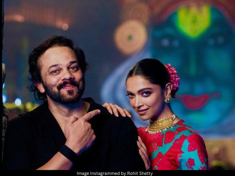 Rohit Shetty and Deepika Padukone 
