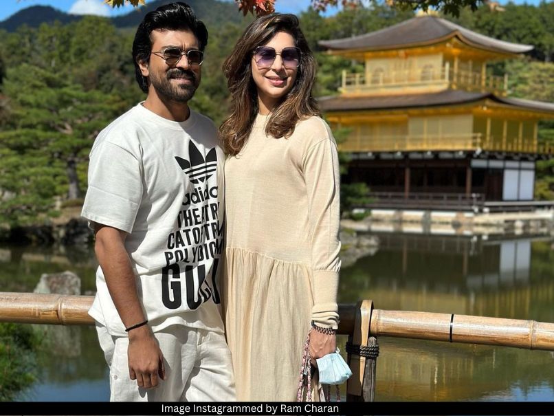 Ram Charan and wife Upasana 