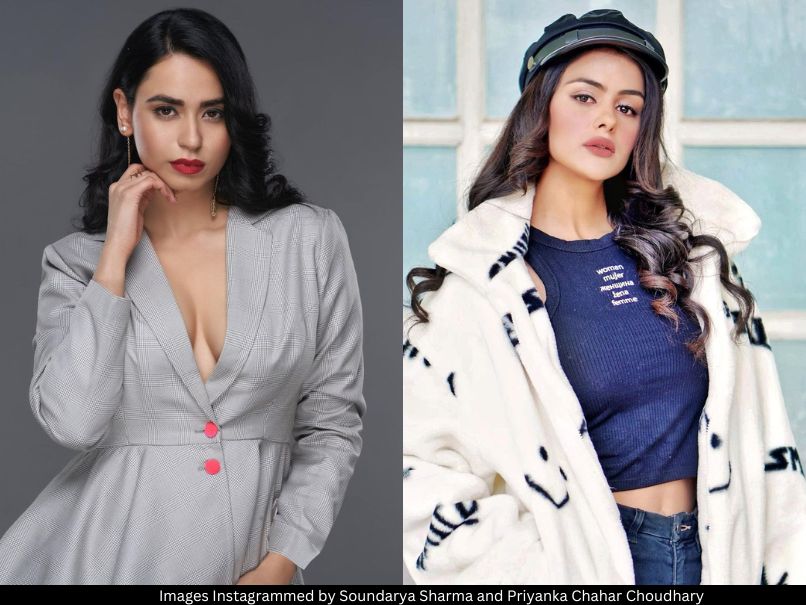 Soundarya Sharma and Priyanka Chahar Choudhary