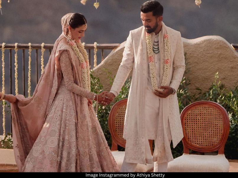 Athiya Shetty and KL Rahul 