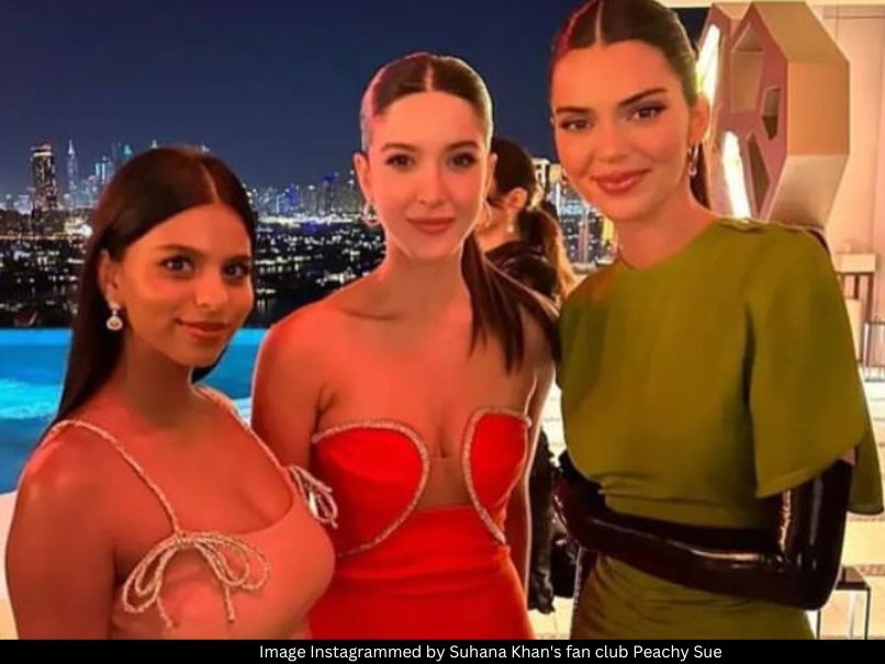 Suhana Khan, Shanaya Kapoor and Kendall Jenner