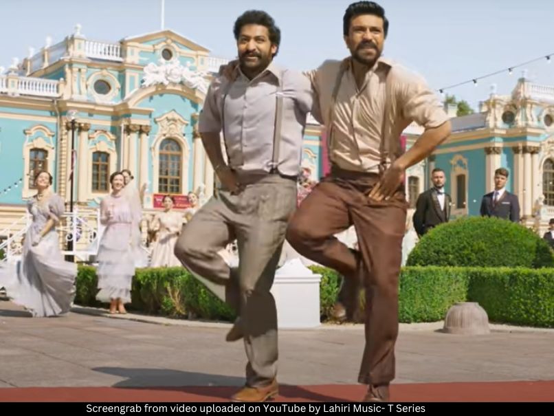 screengrab of naatu naatu song