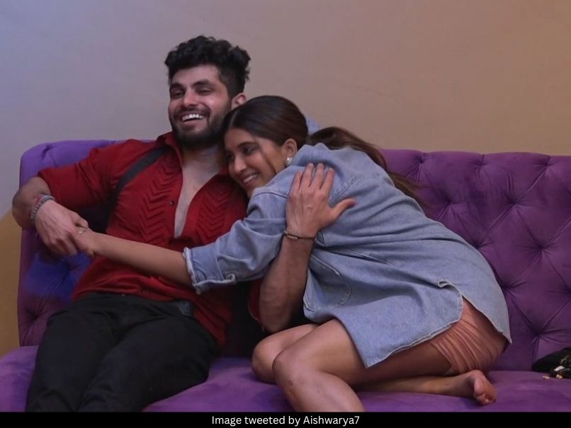 Shiv Thakare and Nimrit 