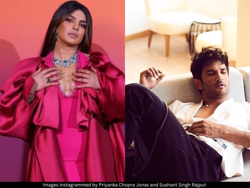 Priyanka Chopra and Sushant Singh Rajput 