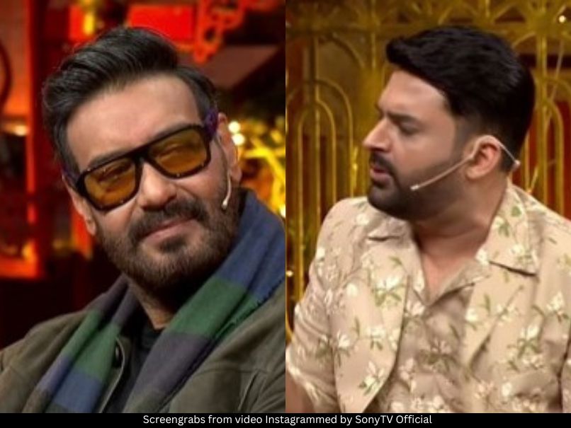 Ajay Devgn and Kapil Sharma 