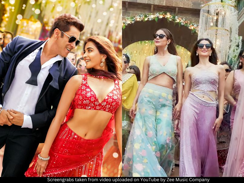 Salman Khan Pooja Hegde Shehnaaz Gill