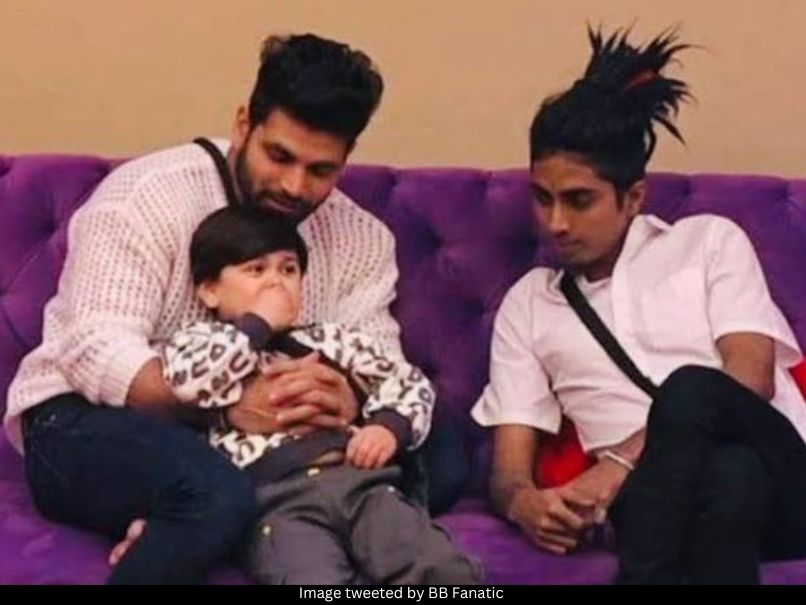 Shiv Thakare, Abdu Rozik and MC Stan 