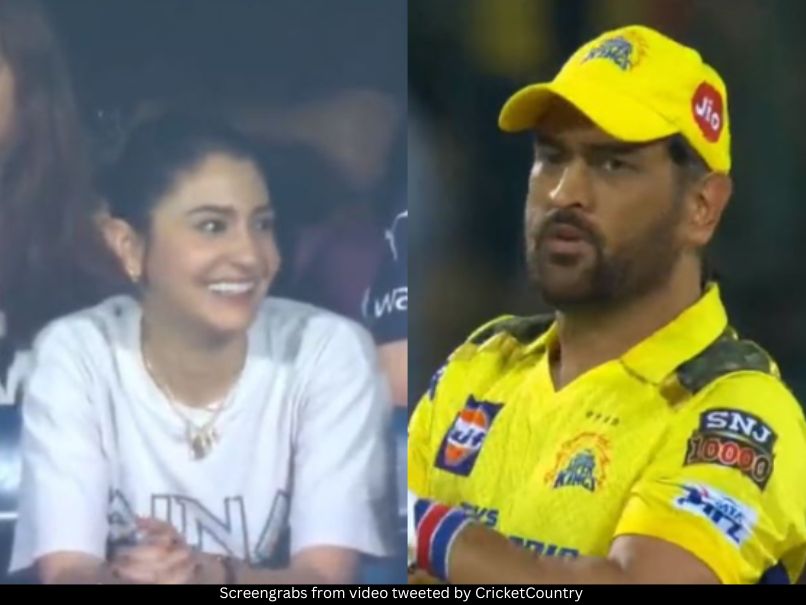 Anushka Sharma and MS Dhoni 