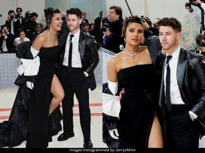 Priyanka and Nick Jonas 