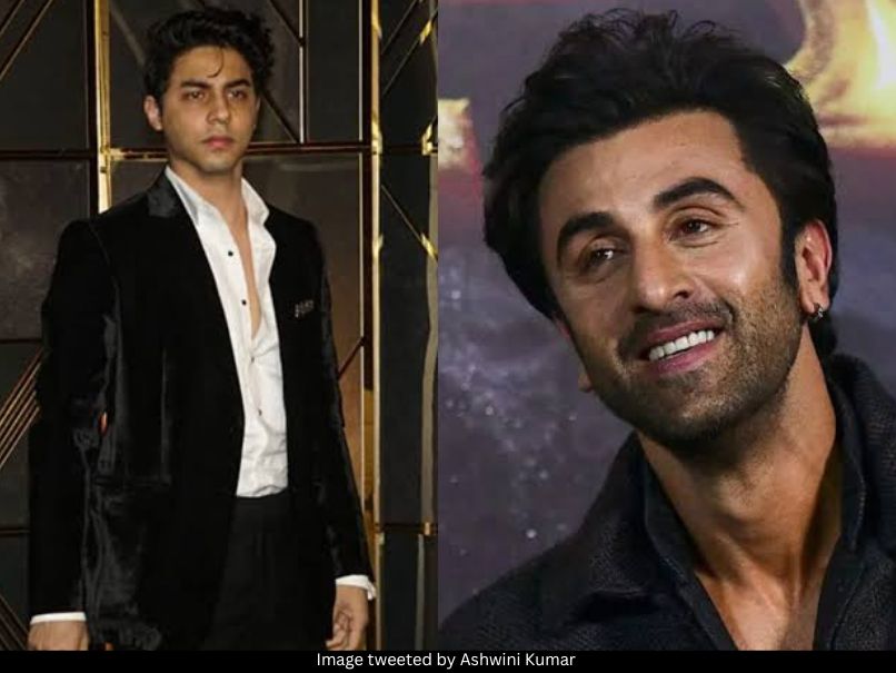 Aryan Khan and Ranbir Kapoor 