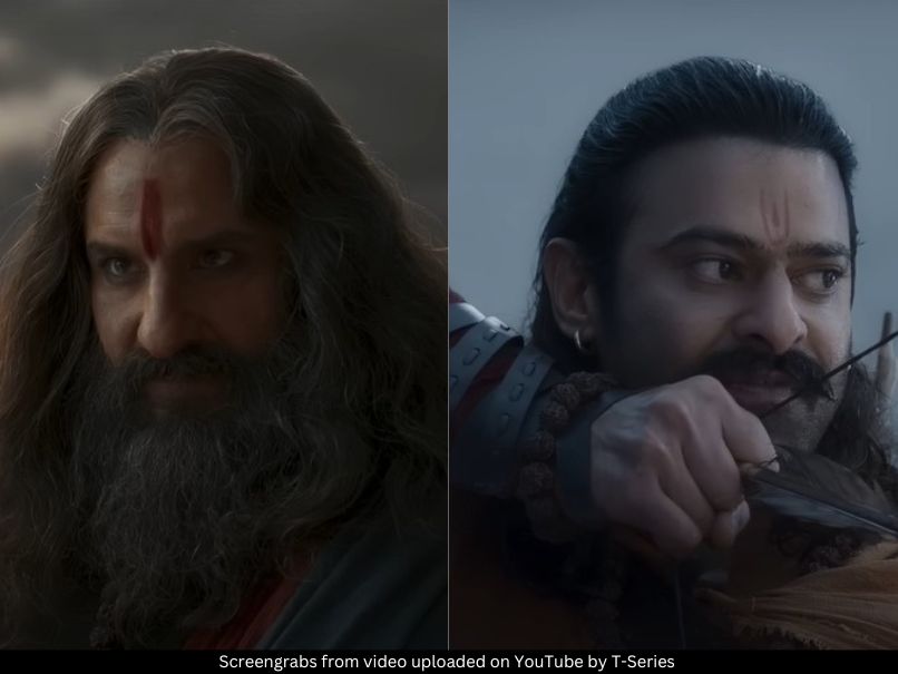 Saif Ali Khan and Prabhas 