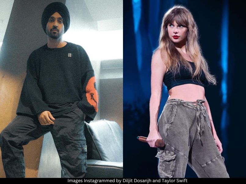 Diljit Dosanjh and Taylor Swift 