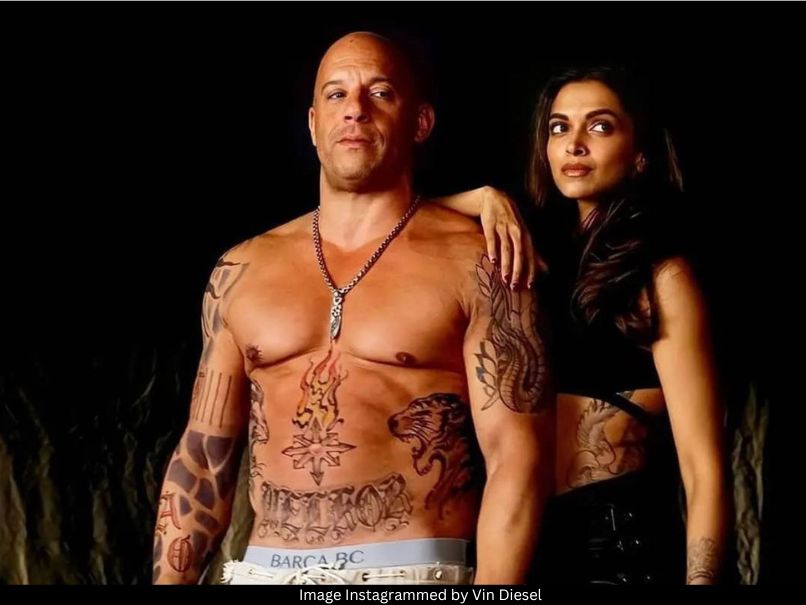 Vin Diesel and Deepika Padukone 