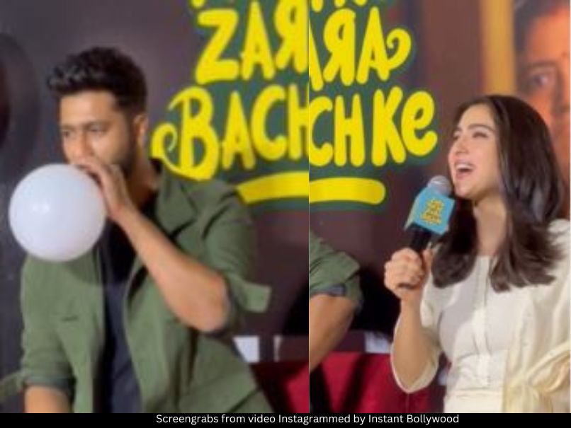 Vicky Kaushal and Sara Ali Khan 