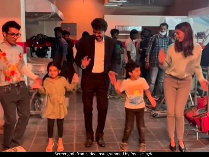 Pooja Hegde and Vijay 