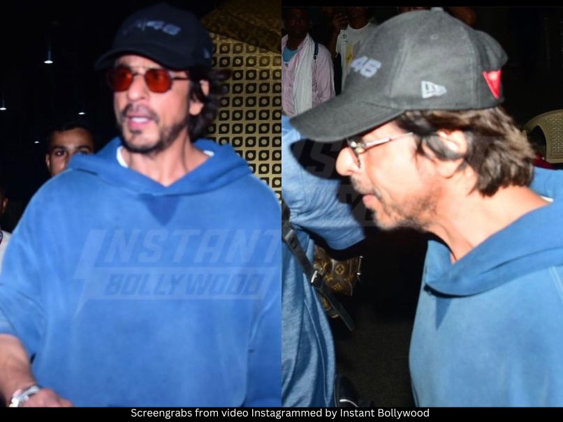 Shah Rukh Khan arrives at Mumbai airport 