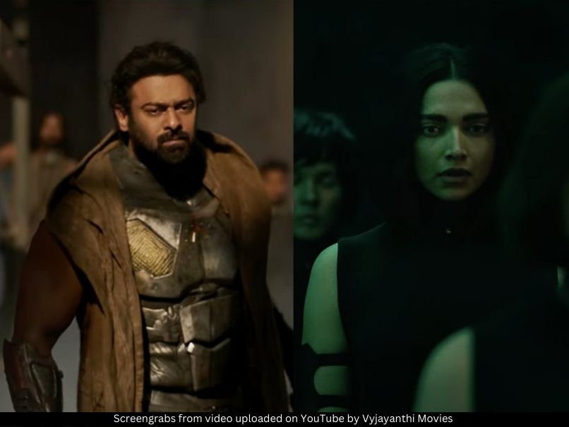 Prabhas and Deepika Padukone 