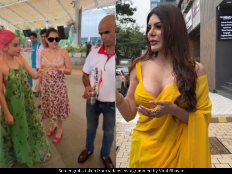 Uorfi Javed and Sherlyn Chopra 