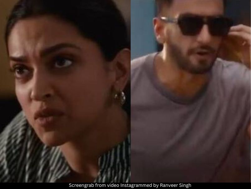 Deepika Padukone and Ranveer Singh 