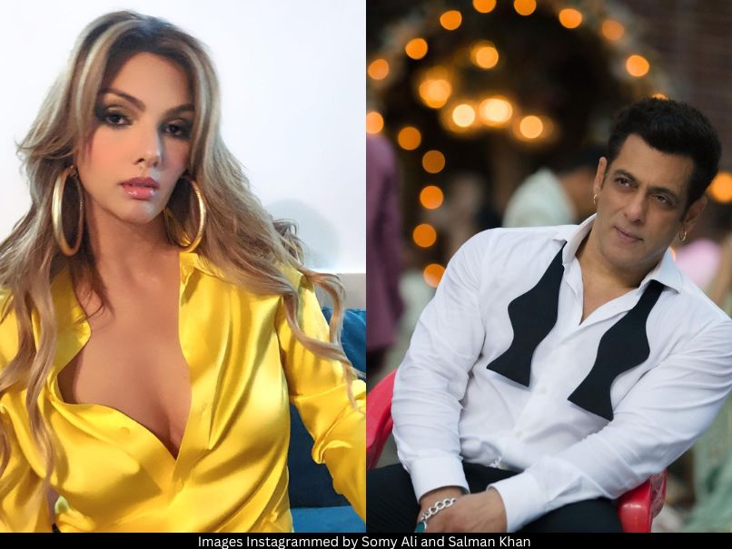 Somy Ali and Salman Khan 