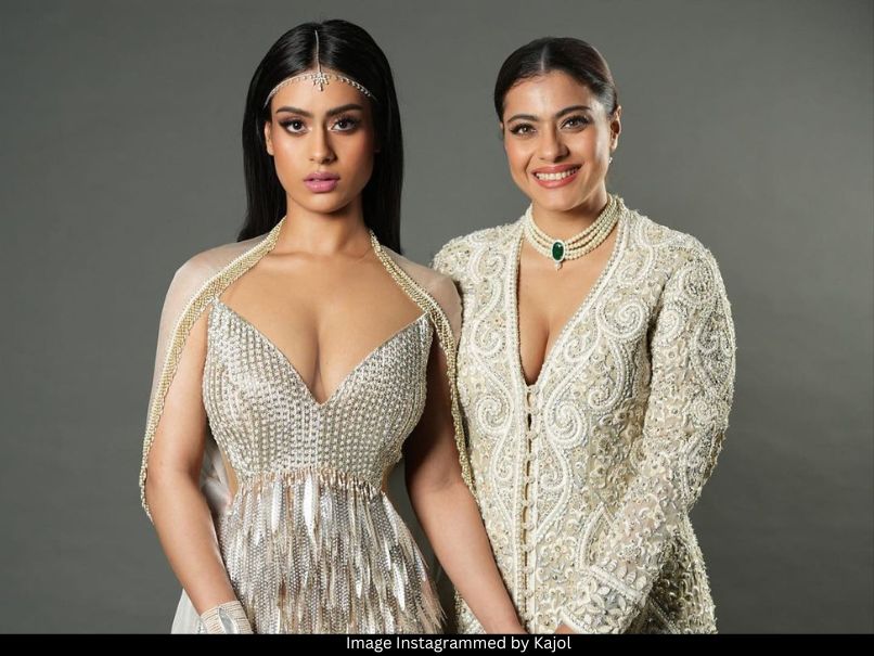 Kajol and Nysa Devgan 