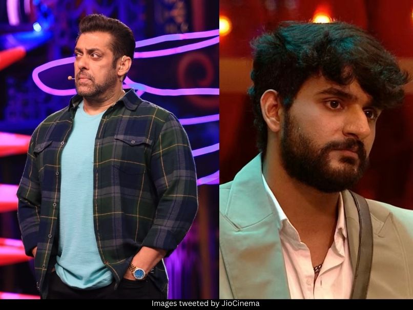 Salman Khan and Abhishek Malhan 