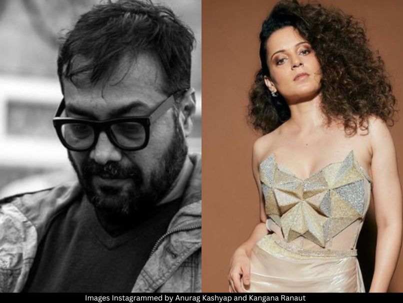 Anurag Kashyap and Kangana Ranaut 