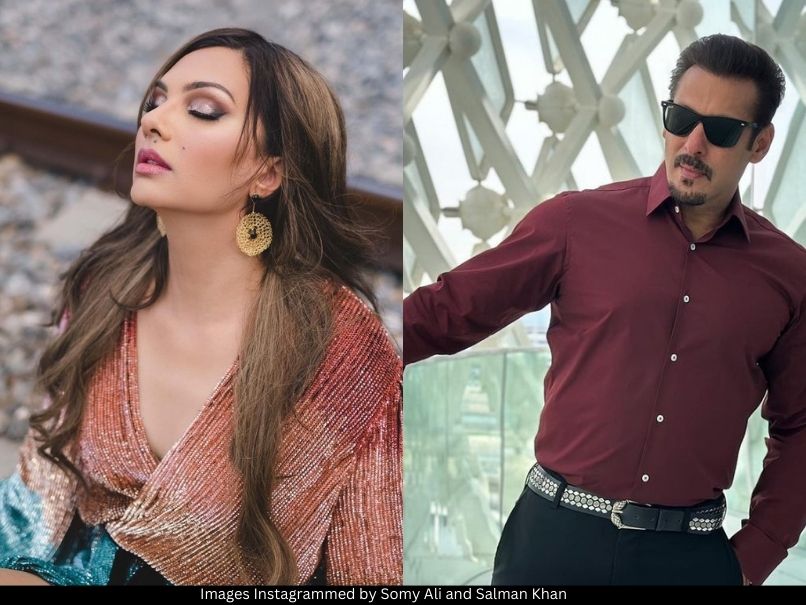 Somy Ali and Salman Khan 