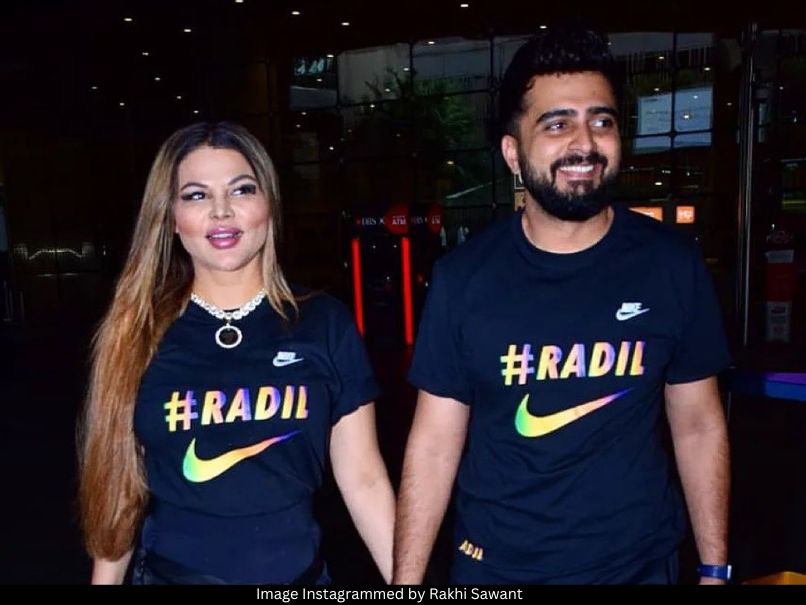 Rakhi Sawant and Adil Khan Durrani 
