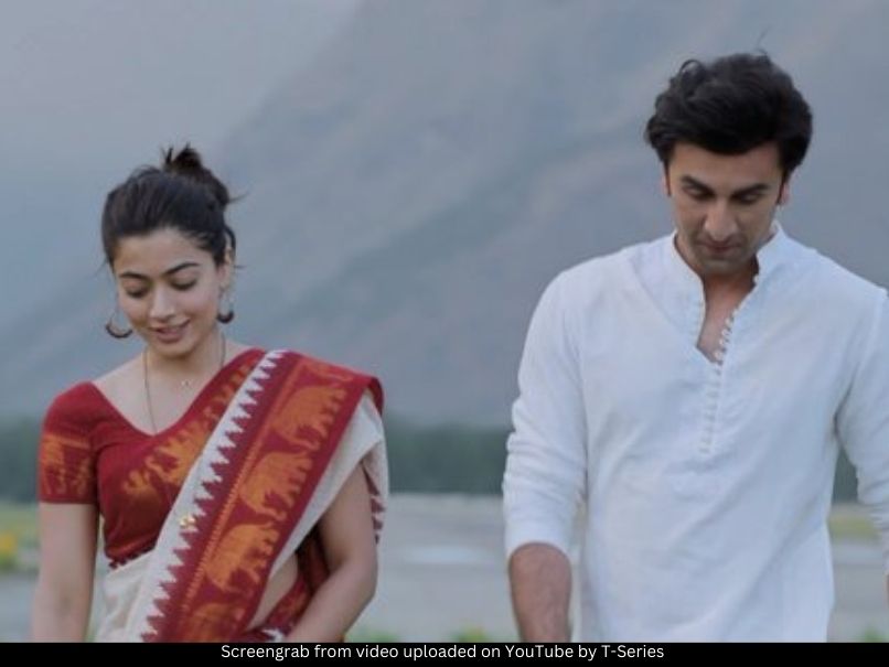 Rashmika and Ranbir Kapoor 