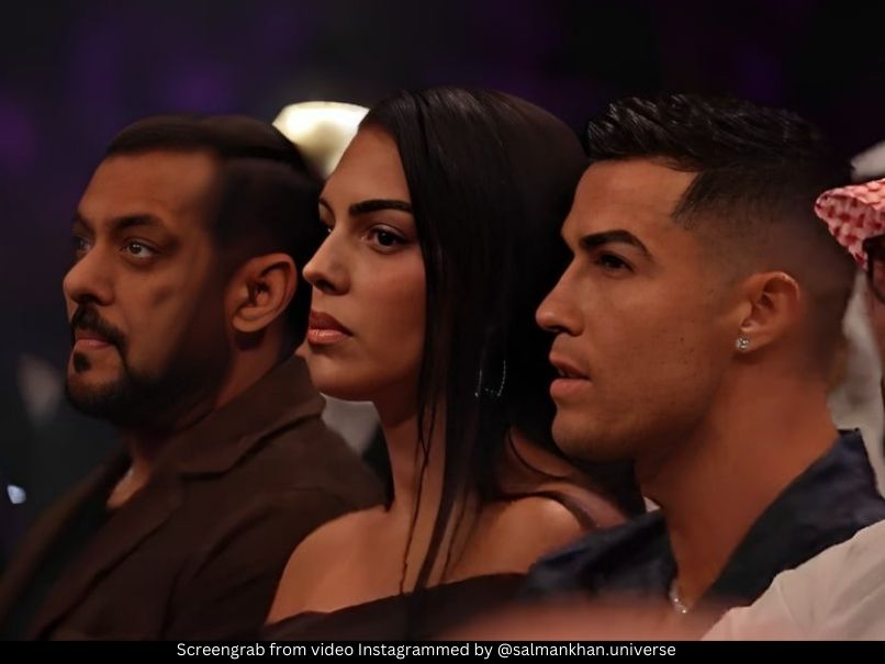 Salman Khan and Ronaldo 