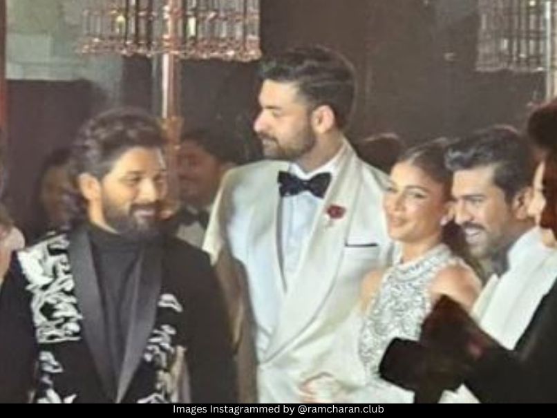 Allu Arjun and Ram Charan 