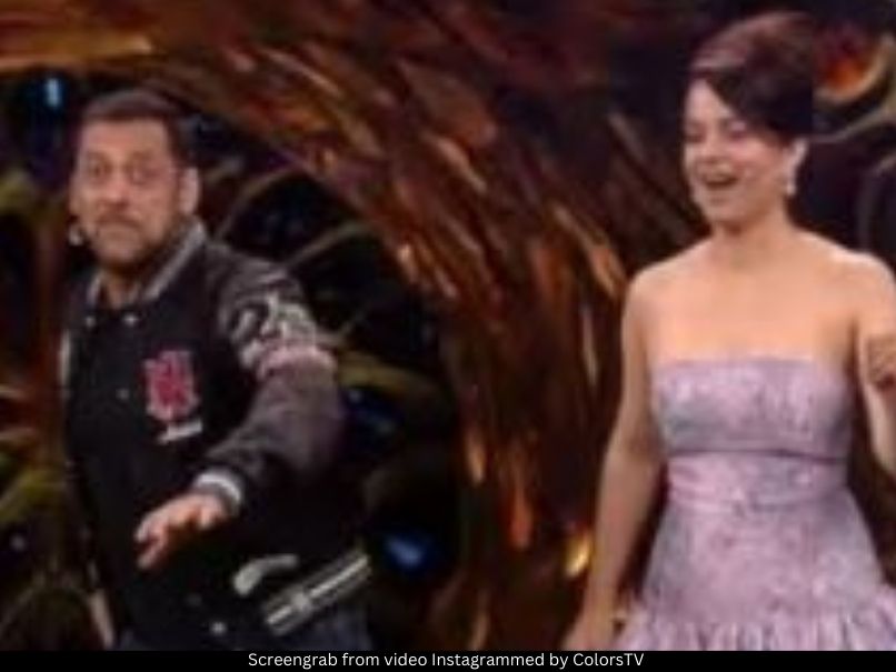 Salman Khan and Kangana Ranaut 