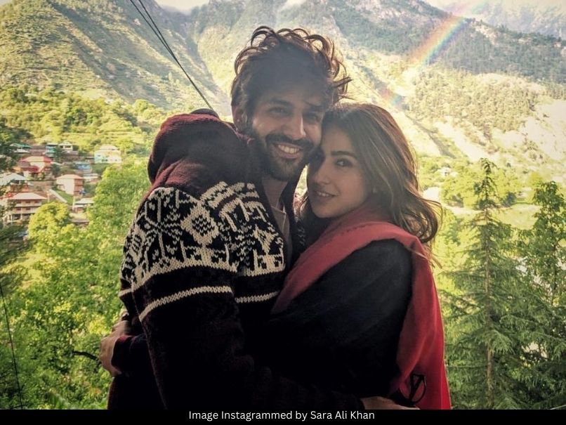 Kartik Aaryan and Sara Ali Khan 