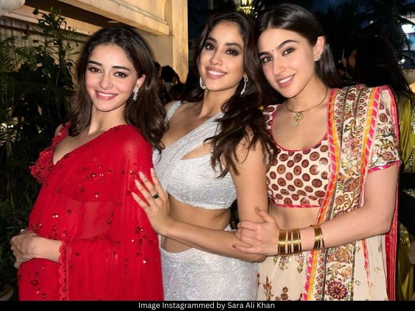 Ananya Panday, Janhvi Kapoor and Sara Ali Khan