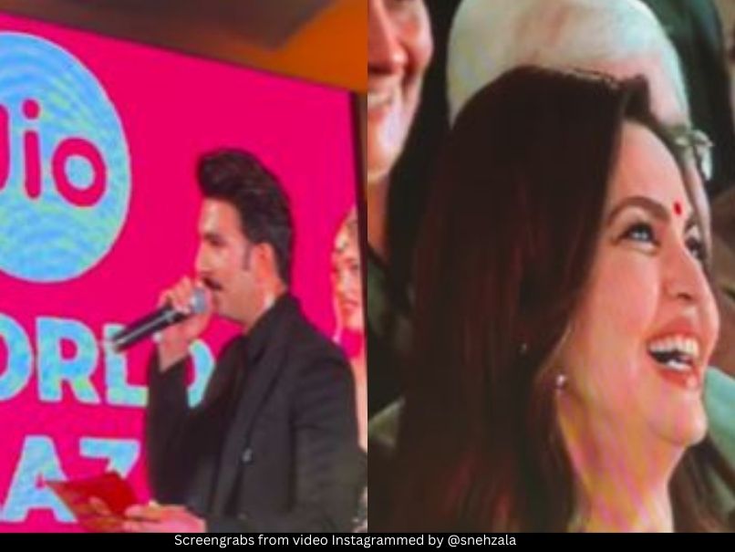 Ranveer Singh and Nita Ambani 