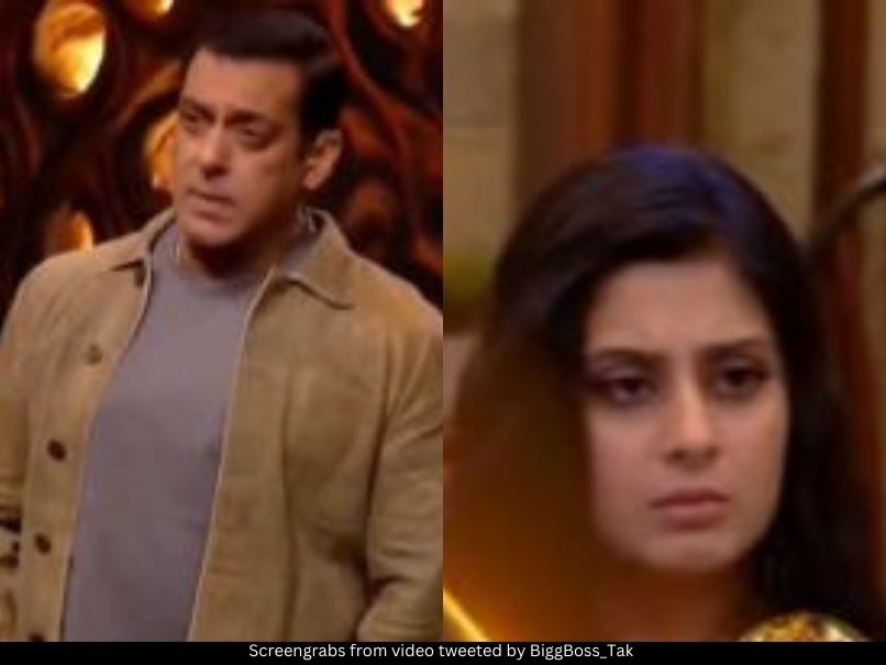 Salman Khan and Isha Malviya 