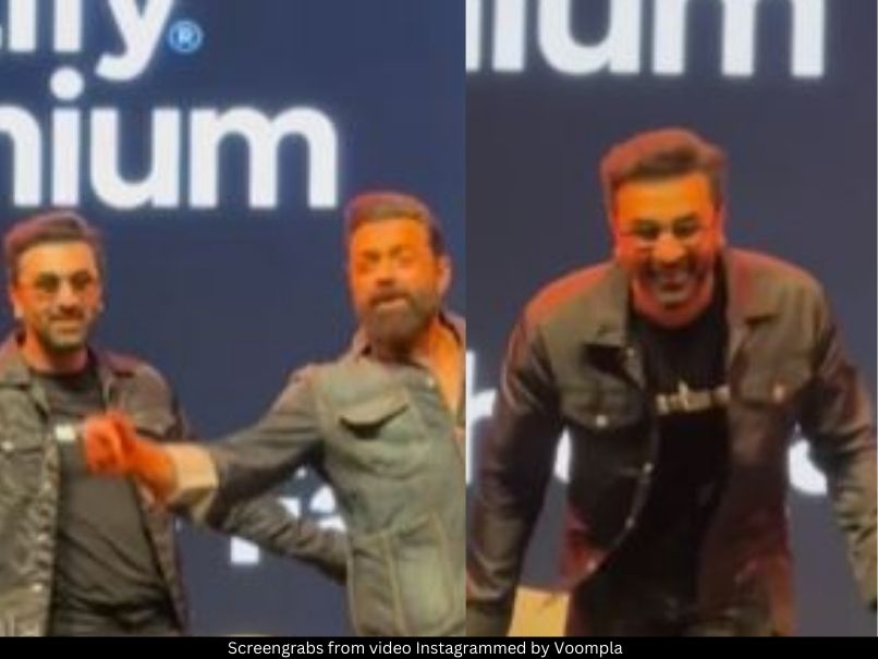 Ranbir Kapoor and Bobby Deol 