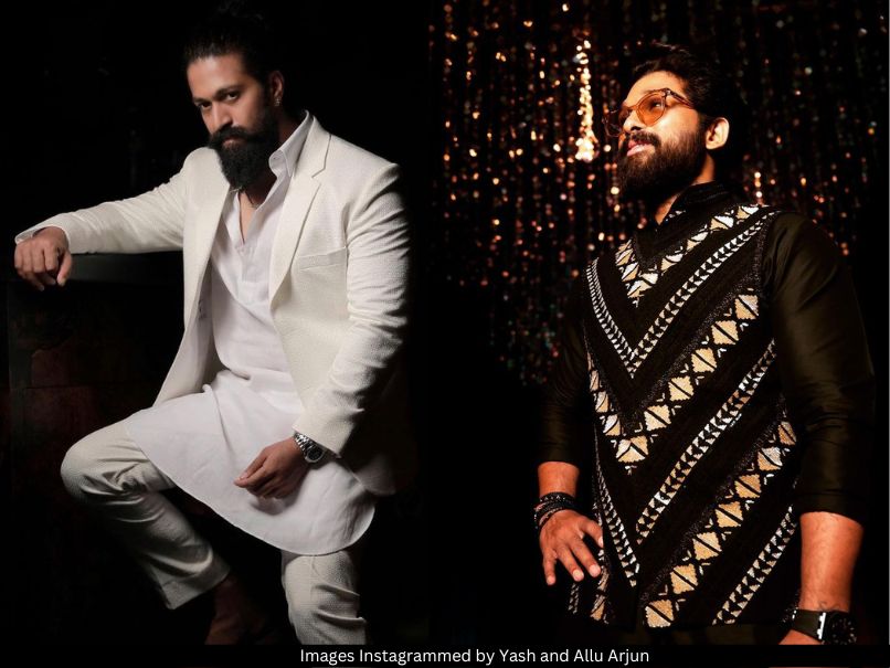 Yash and Allu Arjun 