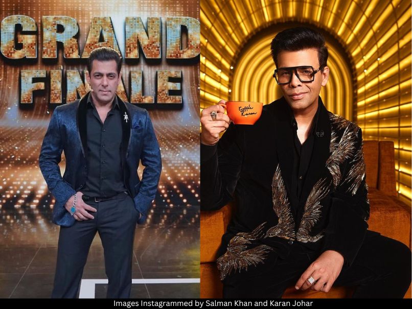 Salman Khan and Karan Johar 