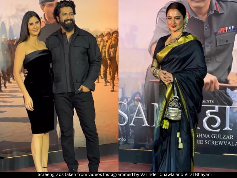 Katrina Kaif, Vicky Kaushal and Rekha 