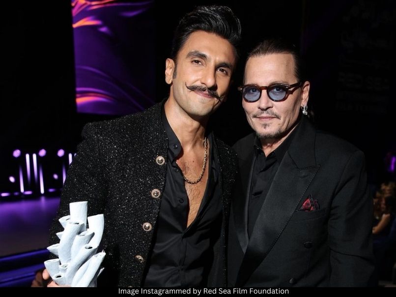 Ranveer Singh and Johnny Depp 