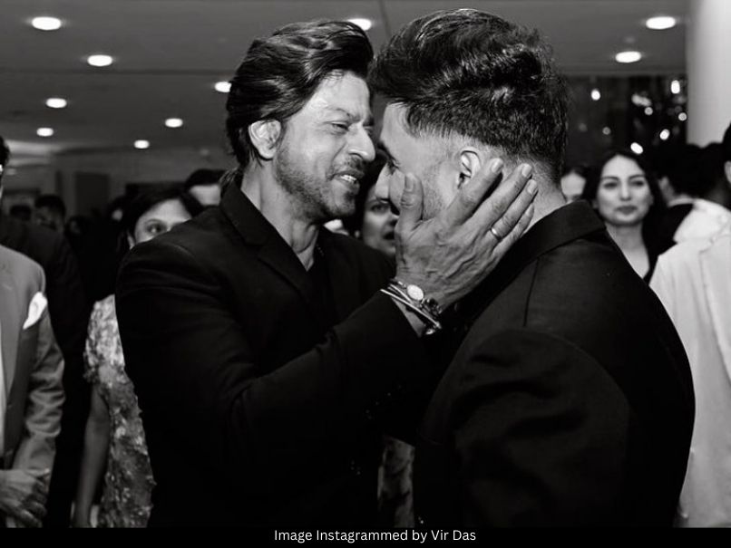 Vir Das and SRK 
