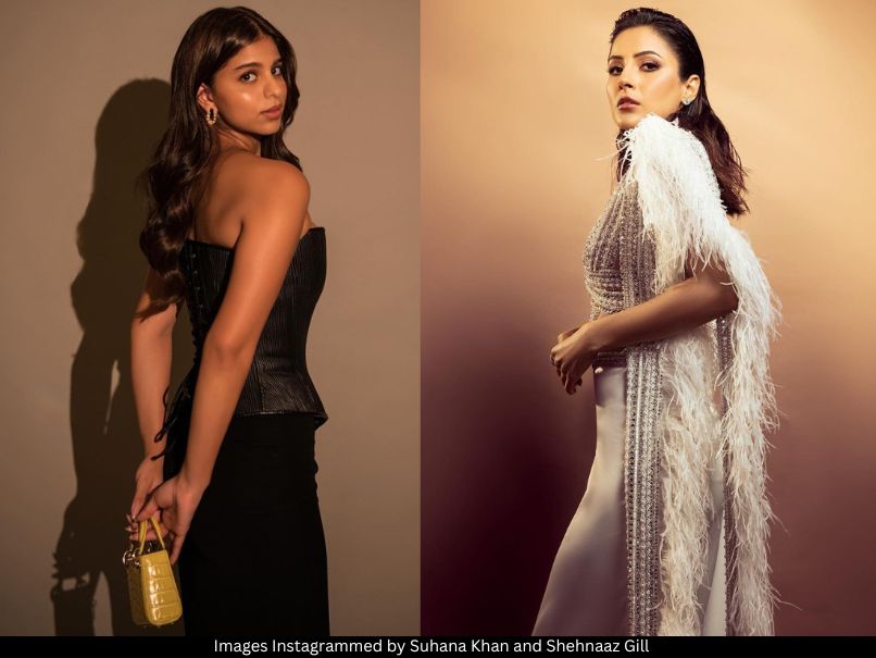 Suhana Khan and Shehnaaz Gill 