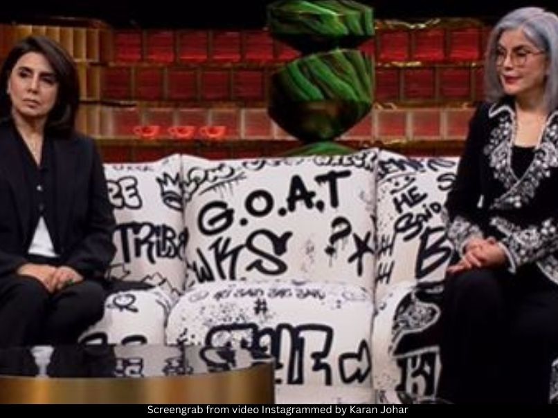 Neetu Kapoor and Zeenat Aman 