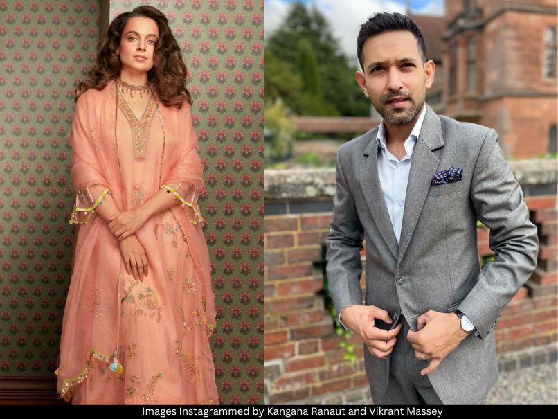Kangana Ranaut and Vikrant Massey