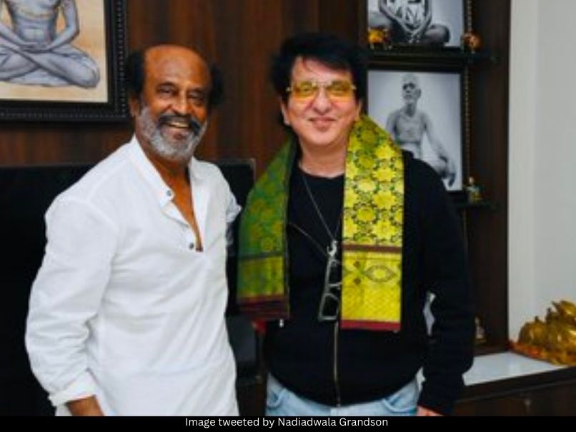 Rajinikanth and Sajid Nadiadwala 