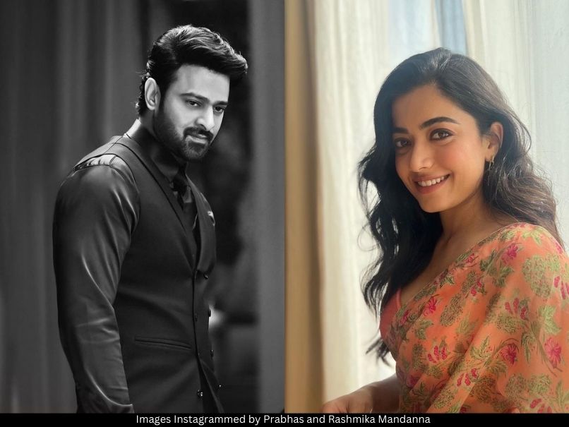 Prabhas and Rashmika Mandanna 